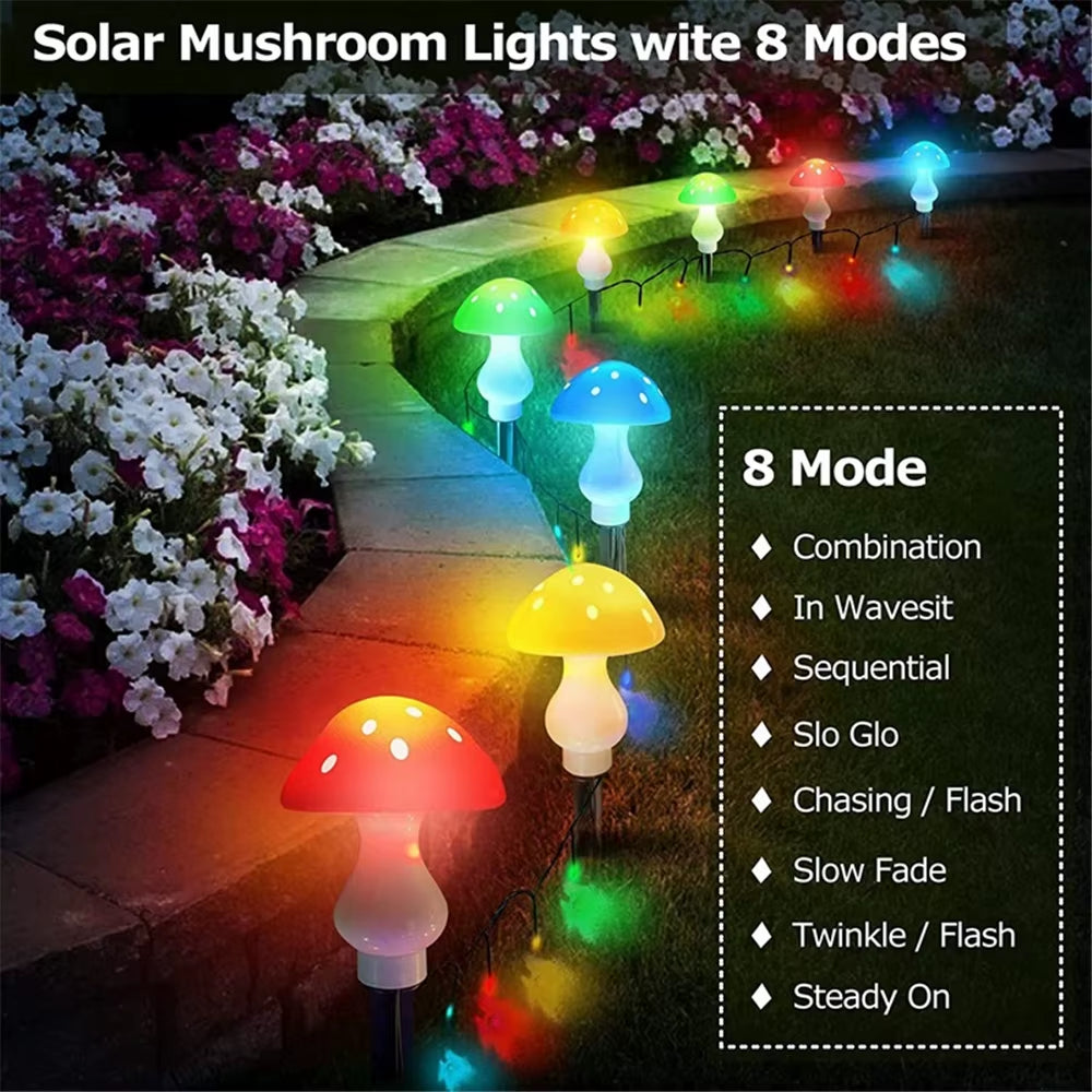 Kandrano — Kit Jardín Mágico: Luz Solar De Setas