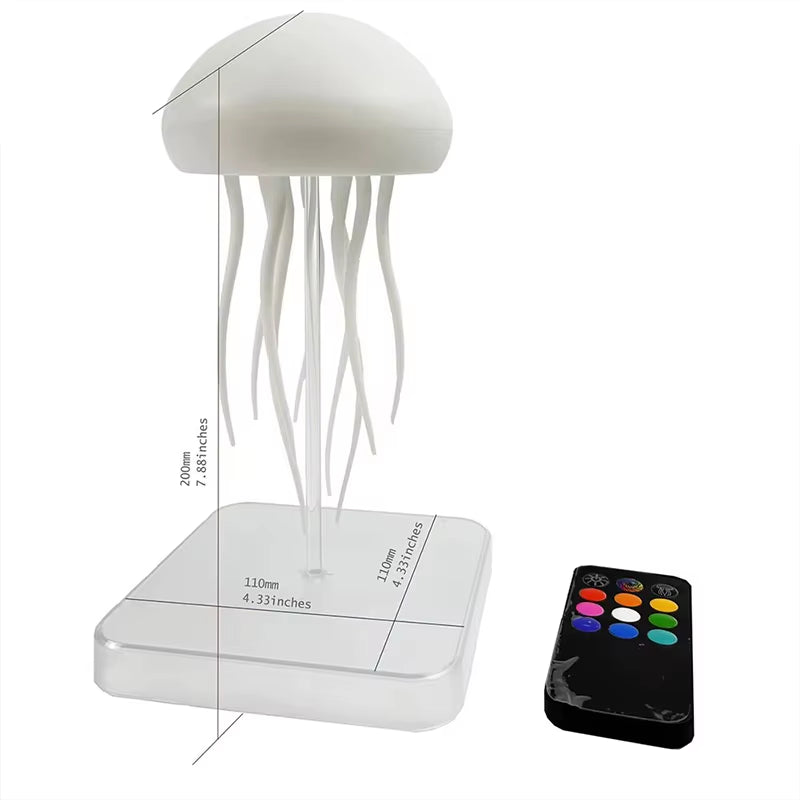 Kandrano Medusa, lámpara decorativa LED con nueve tentáculos y mando a distancia