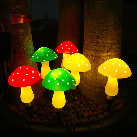 Kandrano — Kit Jardín Mágico: Luz Solar De Setas